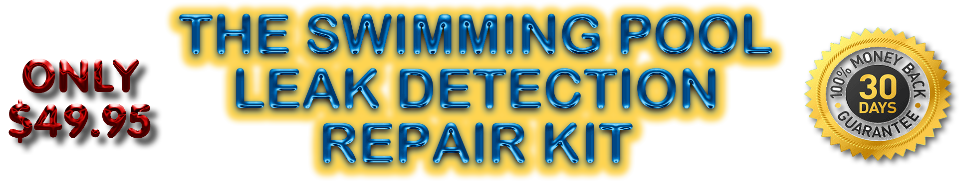 the swimming pool leak detection repair kit